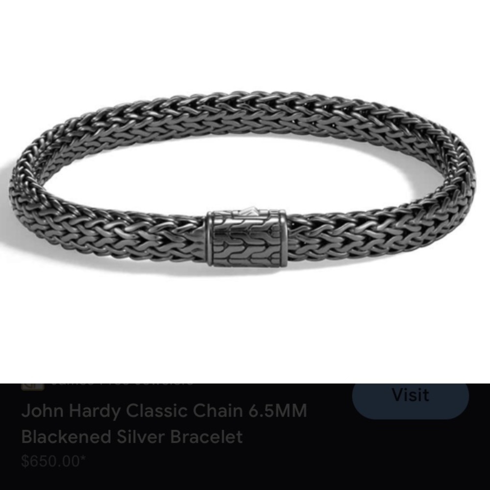 John Hardy classic chain bracelet 🖤